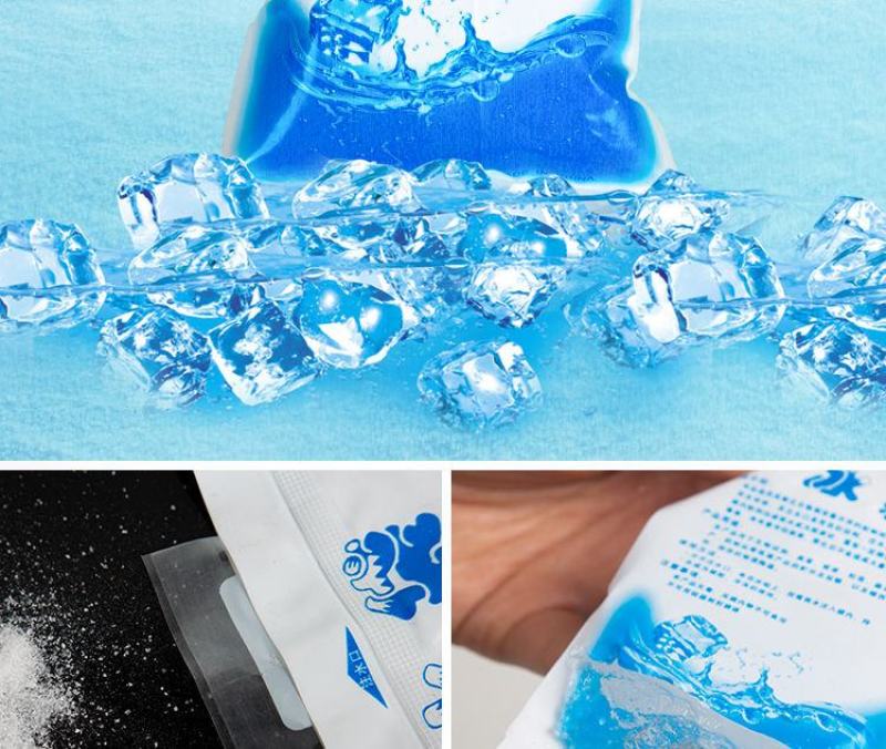【保鲜冰袋】注水冷藏食品便当冷敷保冷海鲜冰包反复使用快捷