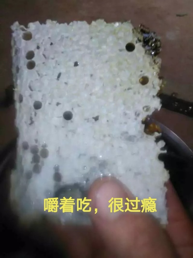 农家土蜂巢蜜瓶装巢蜜正宗纯正百花蜜自产自销房前屋后放养