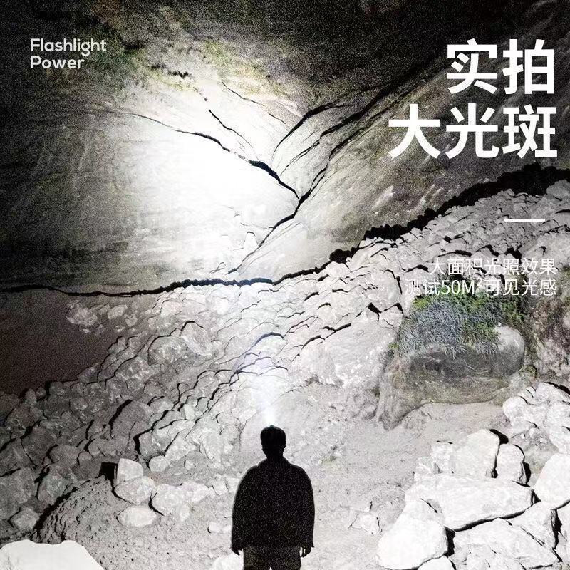 头灯强光超亮可充电式钓鱼灯远射超亮头戴式LED矿灯手电灯