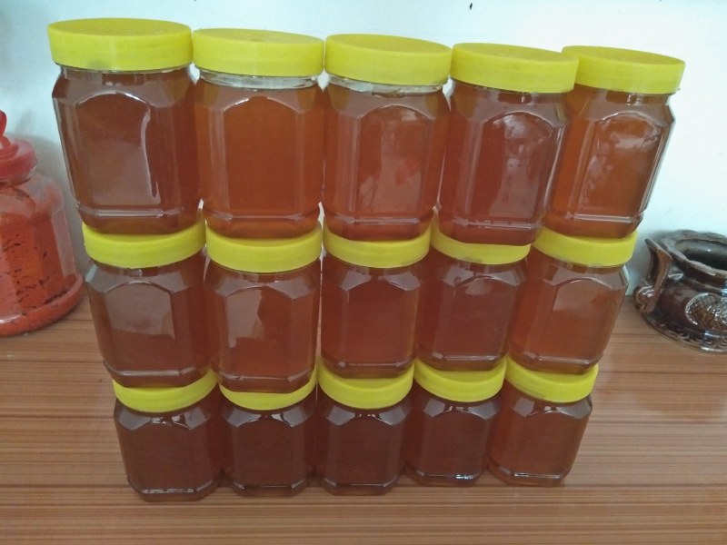 农家土蜂蜜瓶装蜂蜜正宗纯正百花蜜原汁原味自产自销房前屋