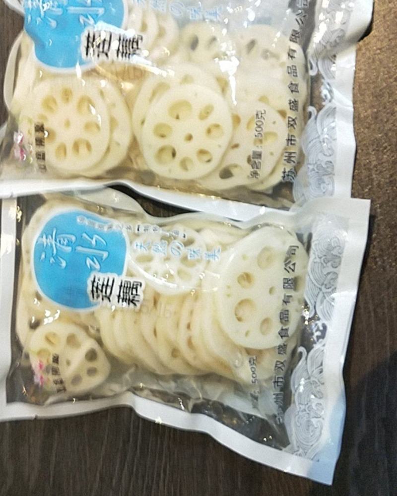 双盛食品小包裝清水藕片