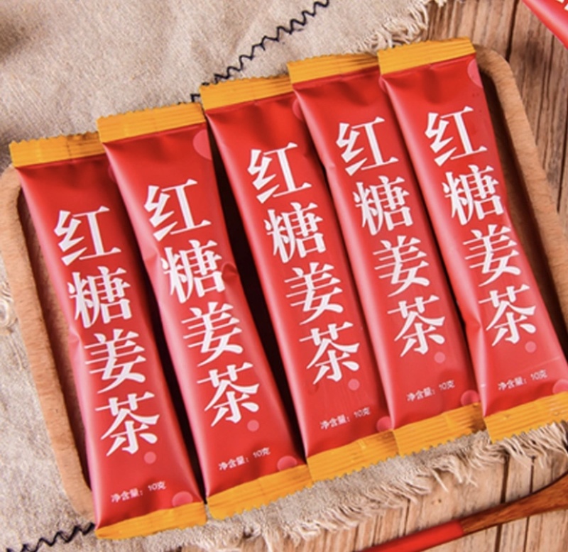 红糖姜茶大姨妈姜汁红糖水生姜体寒气血月经