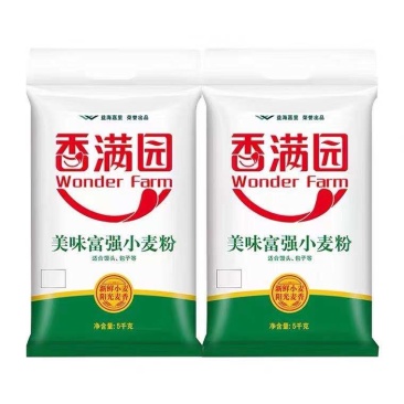 香满园系列小麦粉，16出，5公斤装，要多少有多少