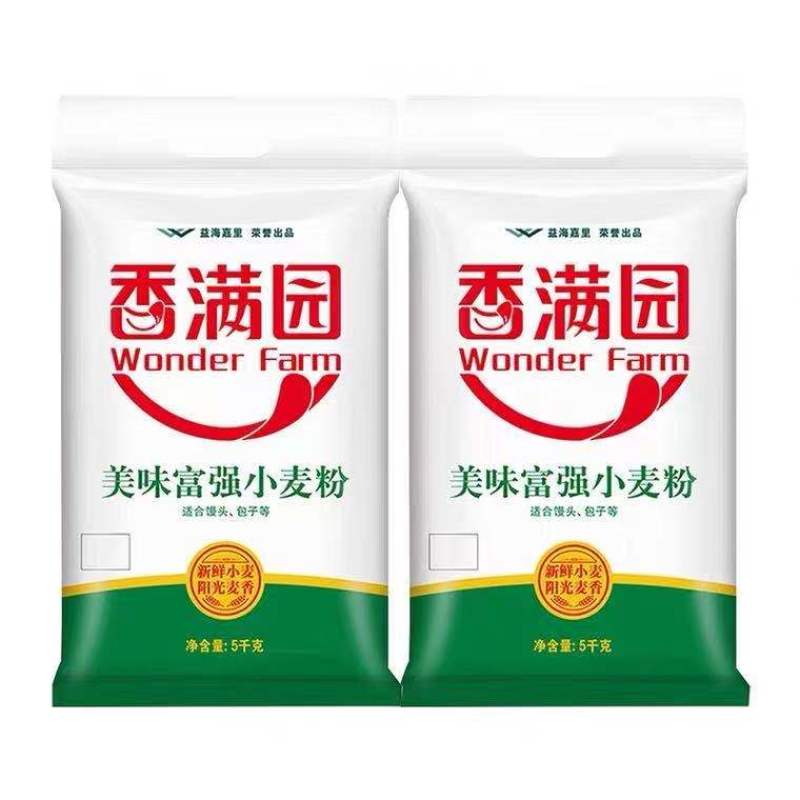 香满园系列小麦粉，16出，5公斤装，要多少有多少
