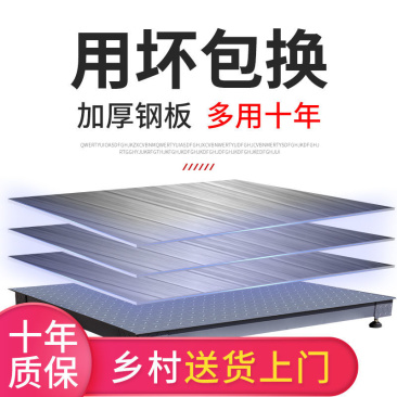 电子小地磅家用小型称猪称牛瓜果蔬菜3吨5吨有线工业磅