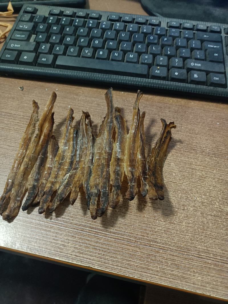 蚯蚓干地龙干全开无泥黑蚯蚓小地龙中药材网货