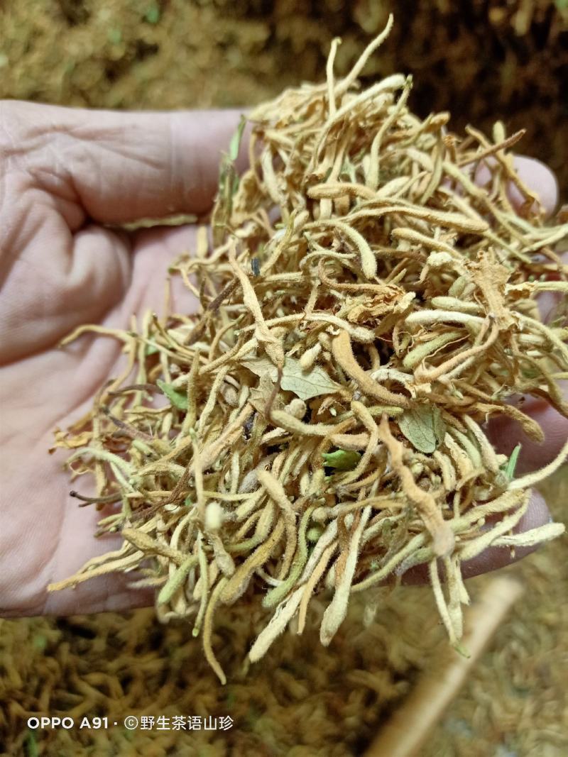 2025年新货金银花的金银花自然晾干无任何添加