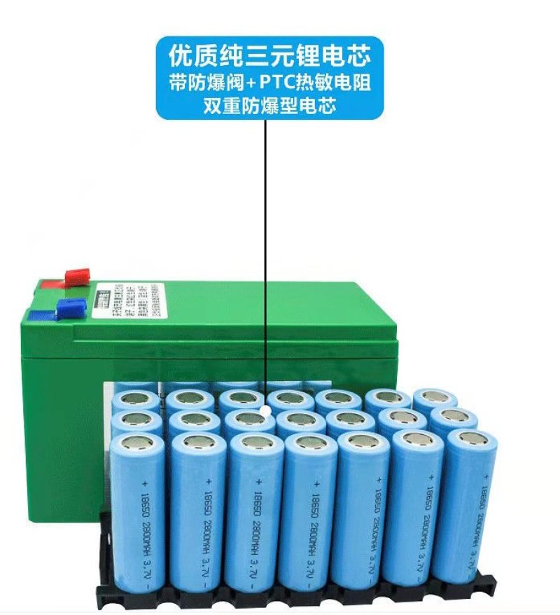 （包邮）12v锂电池电动喷雾器电瓶喷农药12伏氙气
