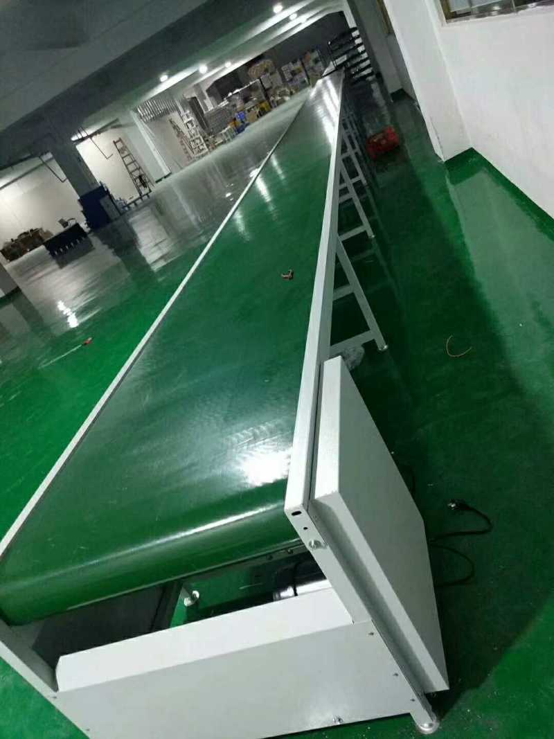 产品打包流水线工作包装传送带