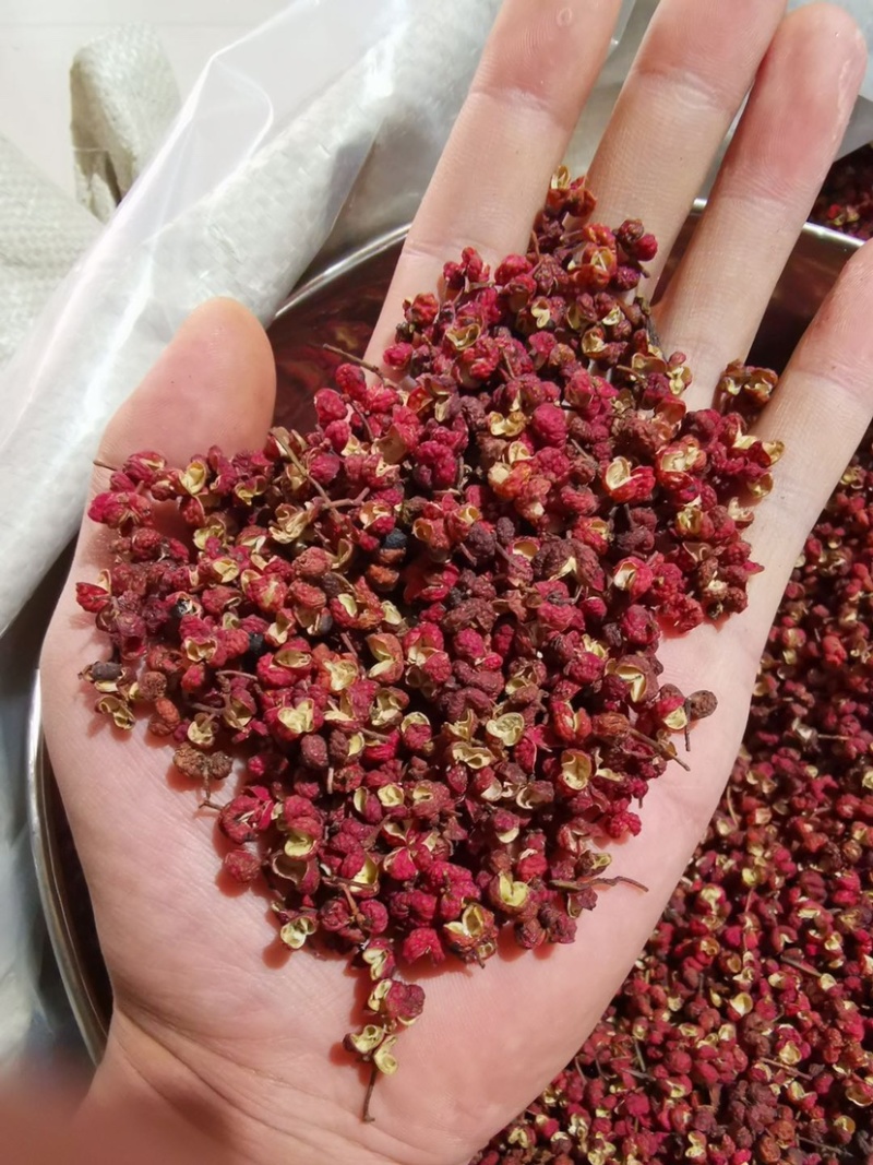 特级陕西大红袍花椒特红韩城四川干花椒味好不掺