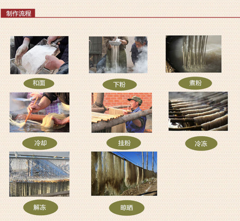 粉丝红薯粉丝厂价直销供商超鸭血粉丝店