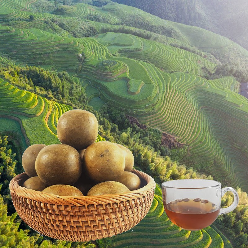 野生罗汉果茶干果精选无硫罗汉果广西桂林罗汉果
