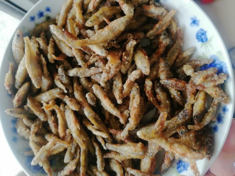油炸麦穗鱼5/7公分.8成干无沙无苦，肉嫩鲜香