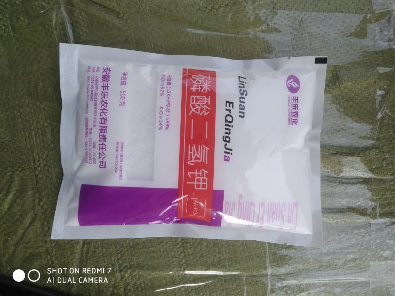 丰乐农化磷酸二氢钾小麦玉米辣椒花生果树叶面肥整箱包邮