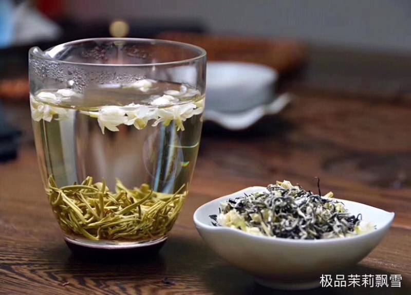 茉莉飘雪茉莉花茶广西横县中华茉莉园花茶直销