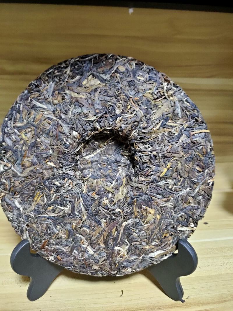 云南普洱茶勐海七子饼茶布朗生饼恒福茶厂出品
