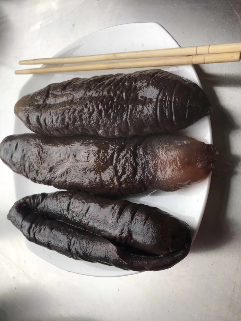 鲜蒸海参大乌参真空包装400g/500g厂家直销**