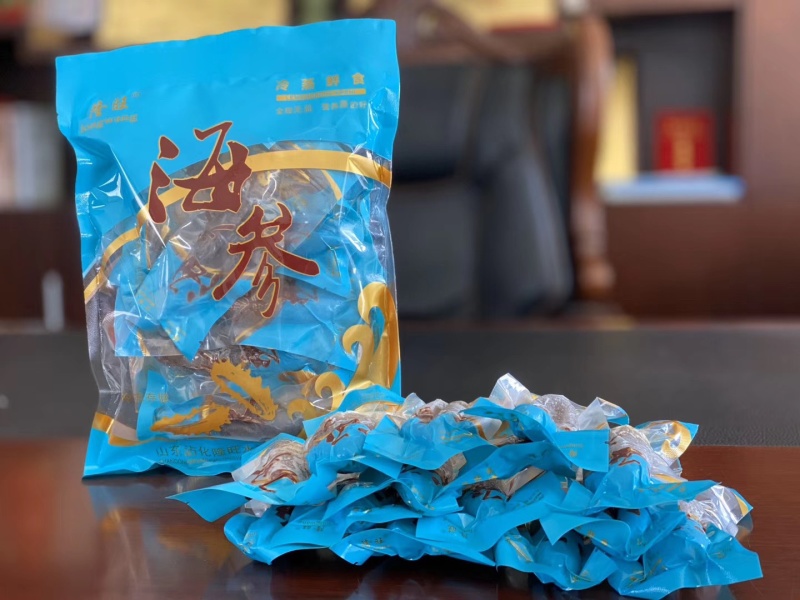 鲜蒸海参大乌参真空包装400g/500g厂家直销**