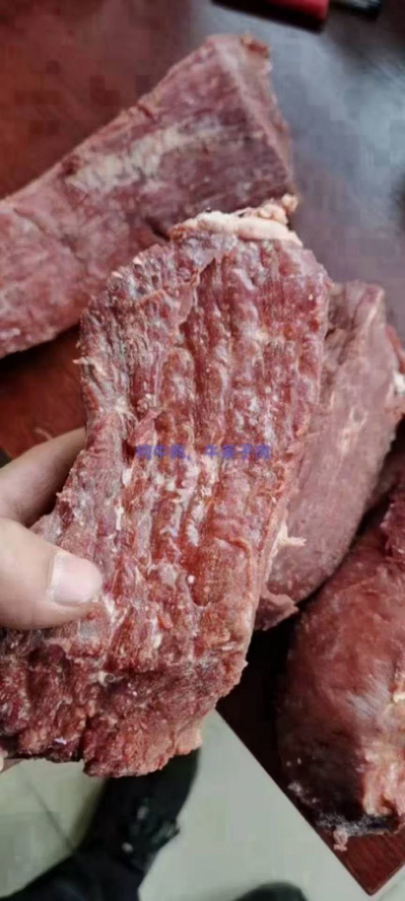 牛肉味猪腱子肉不打粉注水8成熟腱子肉地摊卤店热卖产