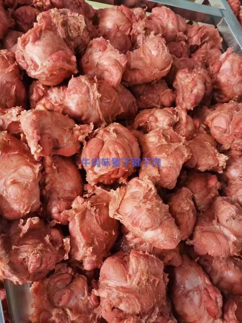 牛肉味猪腱子肉不打粉注水8成熟腱子肉地摊卤店热卖产