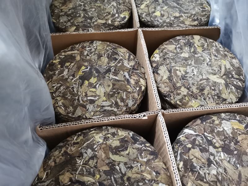 2016年福鼎白茶三级白牡丹饼350克六年陈老白茶