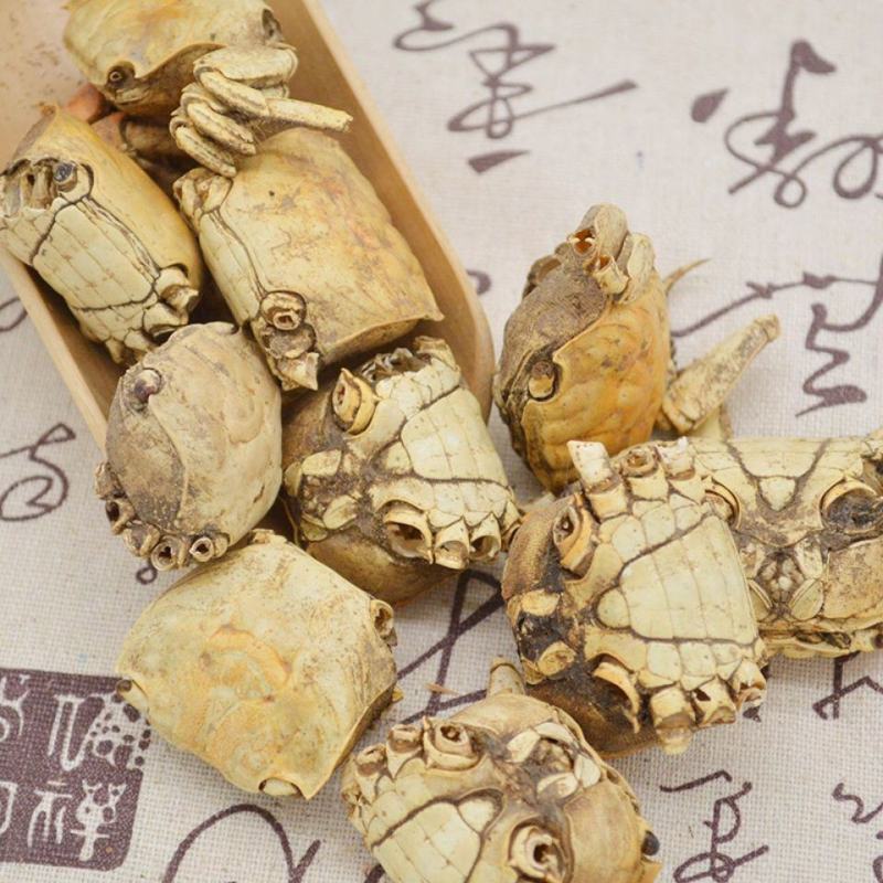方海中药材螃蟹壳干螃蟹蟹壳整螃蟹螃蟹骨包邮