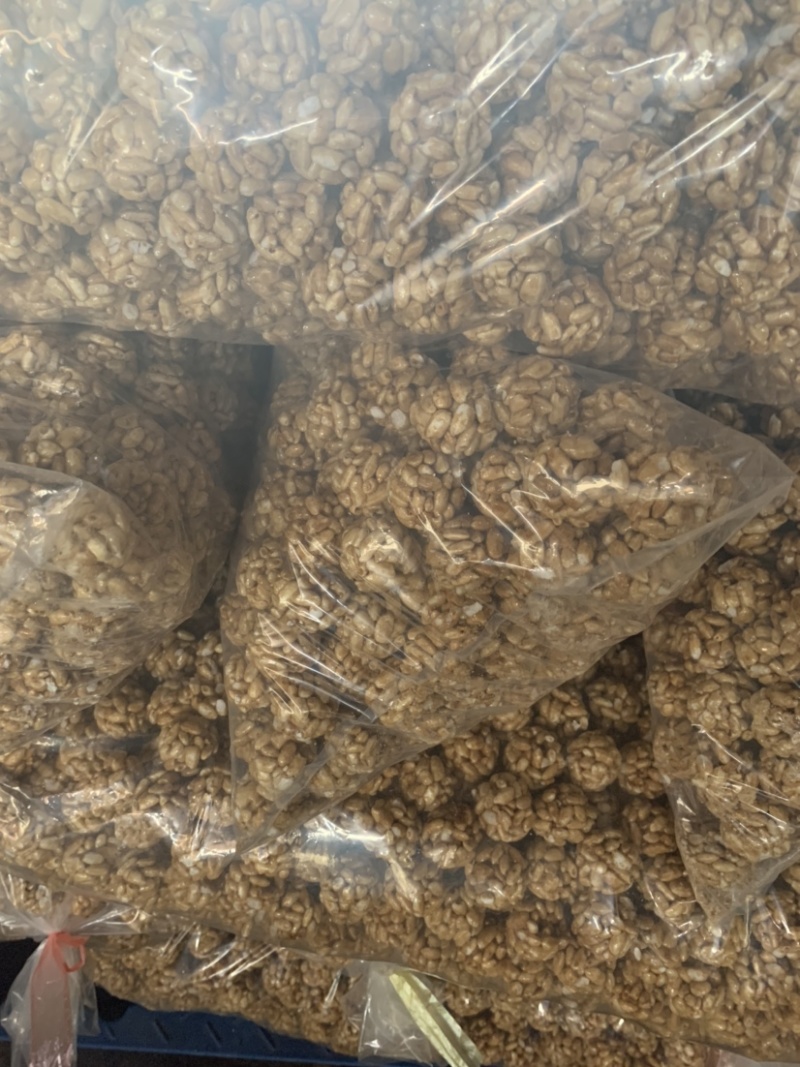 膨化食品米球厂家批发米棒米货系列源头批发摆地摊赶大集产品