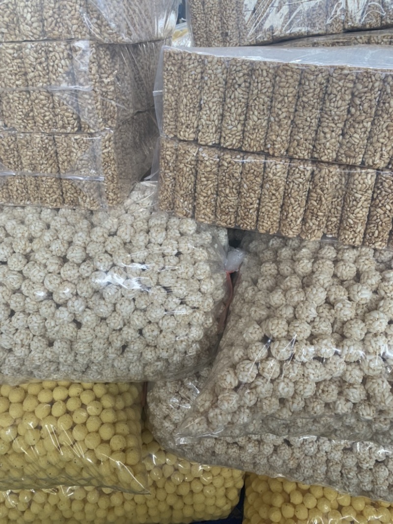 膨化食品米球厂家批发米棒米货系列源头批发摆地摊赶大集产品