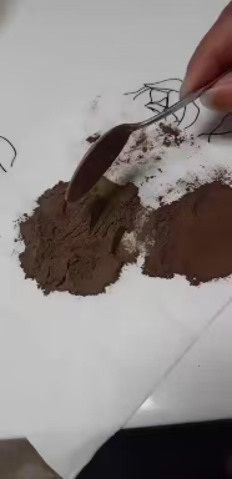 蕨根全粉淀粉深黑，浅黑，黄色三种原料