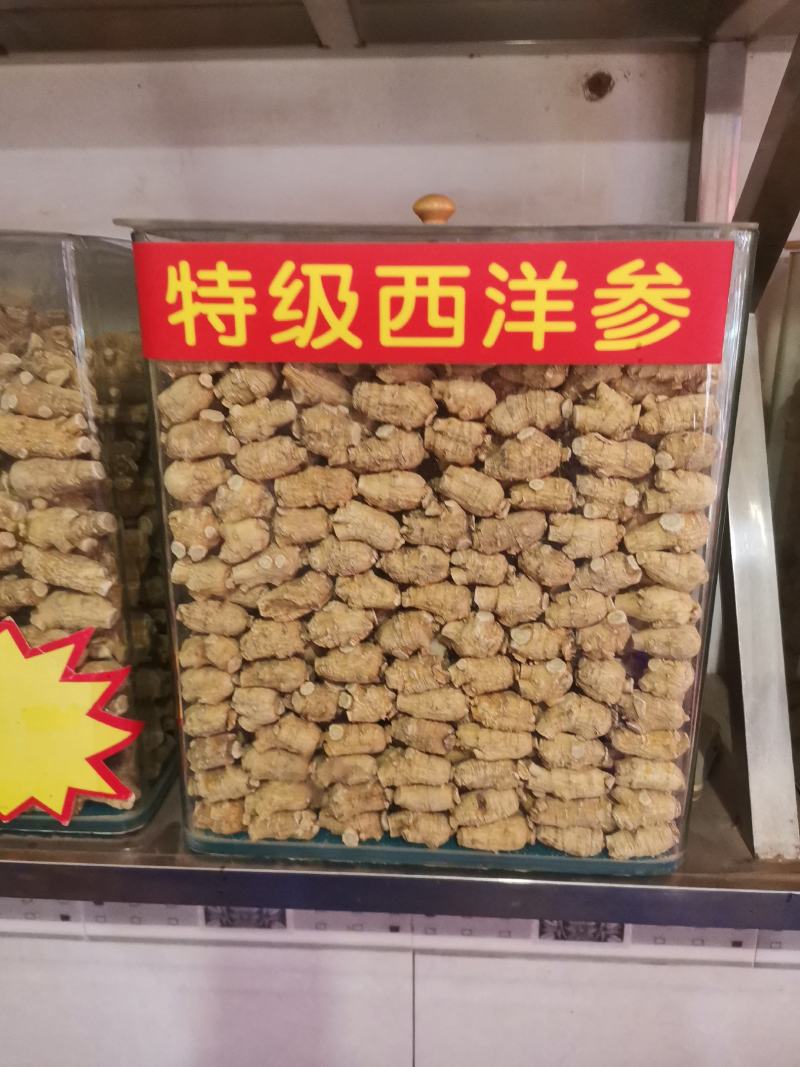 优质加拿大西洋参花旗参圆粒规格齐全量大从优