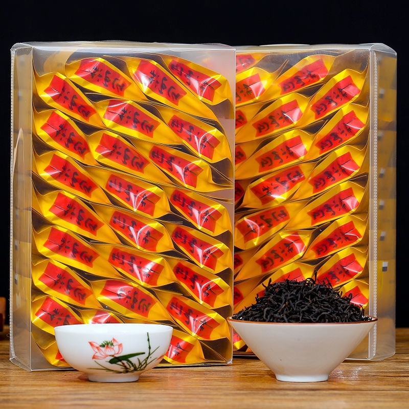 春茶正山小种红茶茶叶浓香型小袋装礼盒装500g