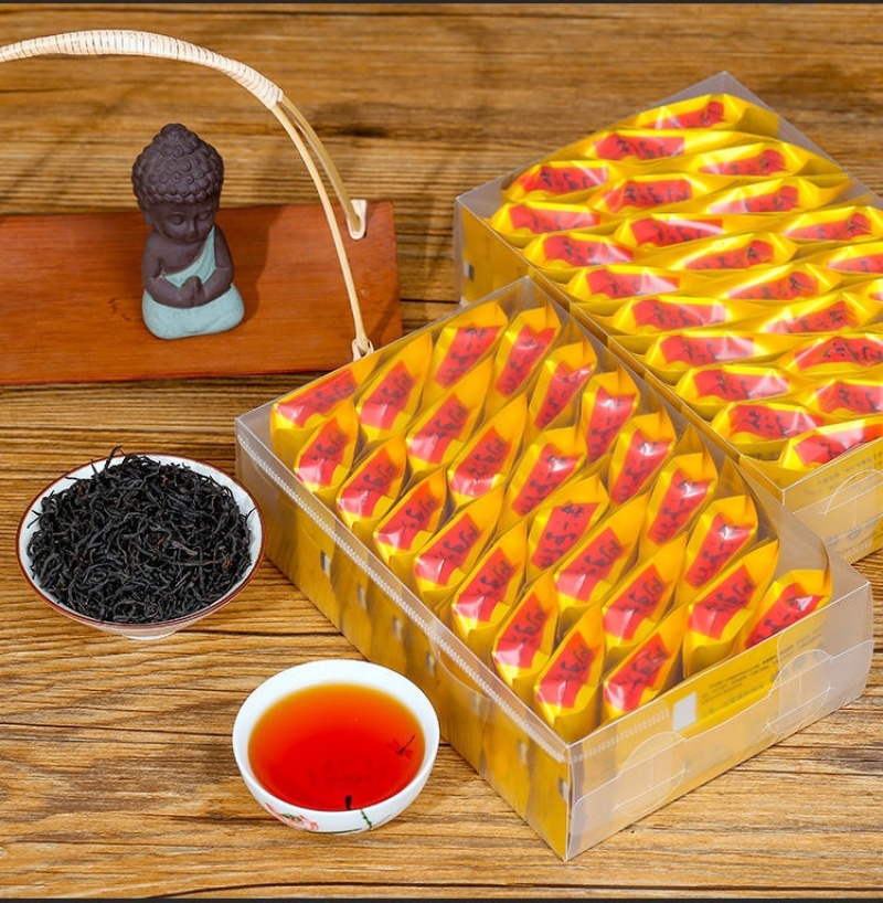 春茶正山小种红茶茶叶浓香型小袋装礼盒装500g