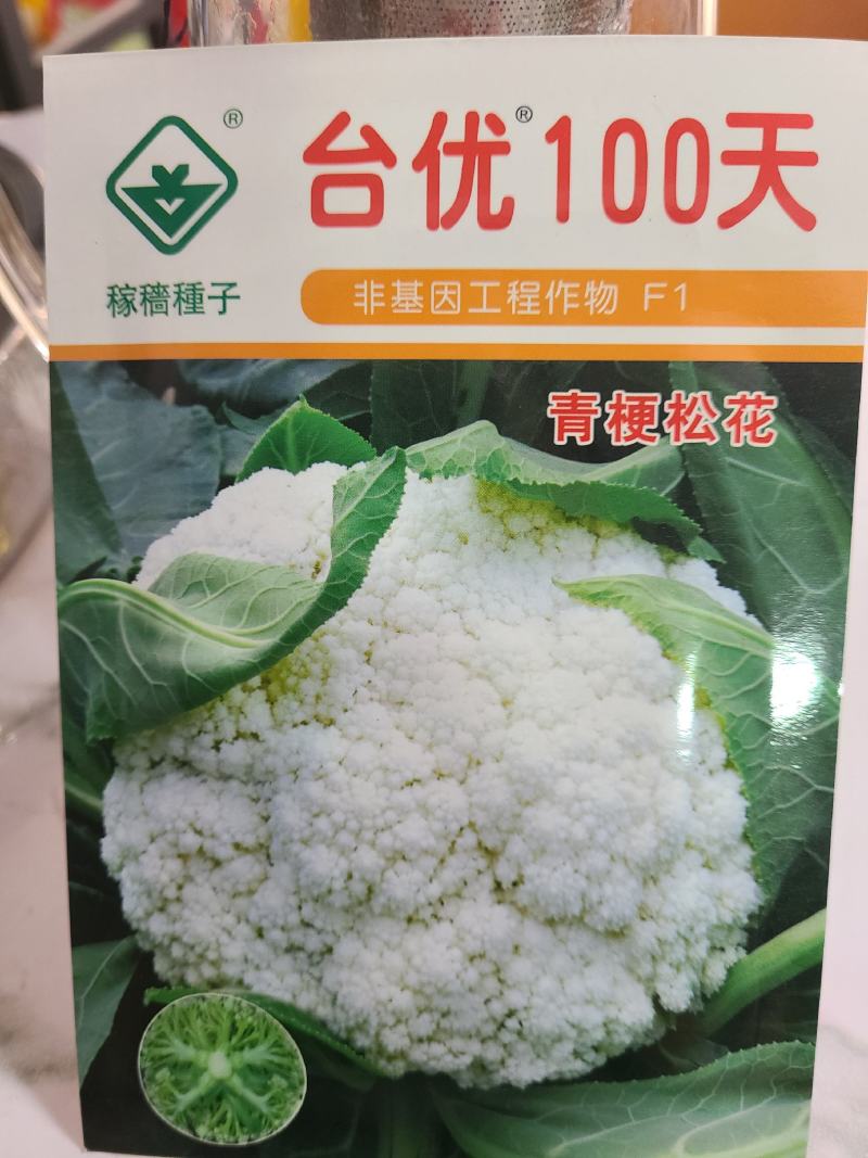 一代交配，台湾稼穑种子出品，台优松花菜种子