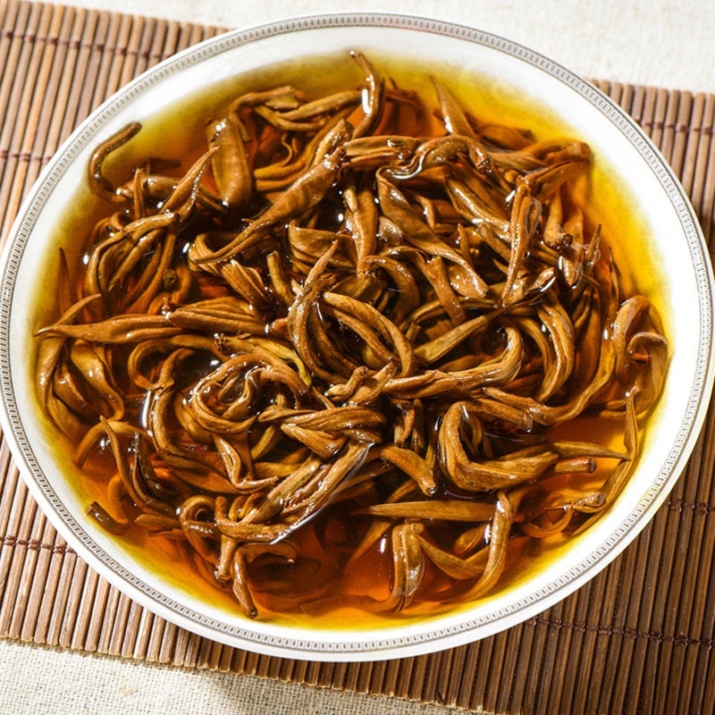 滇红茶金芽茶叶散装浓香型蜜香红金螺500g