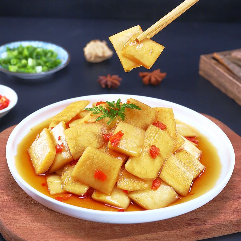 老坛酸辣萝卜皮袋装瓶装盒装白萝卜皮酱菜咸菜厂批发