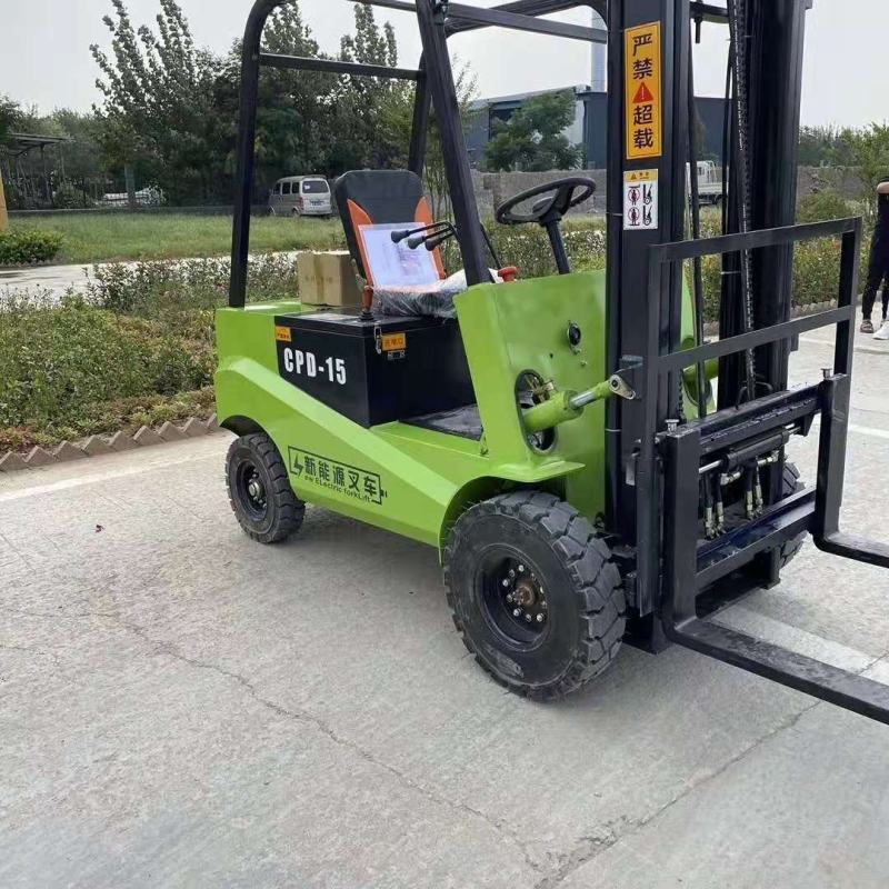 电动叉车仓库食品厂用小型1吨2吨电动叉车