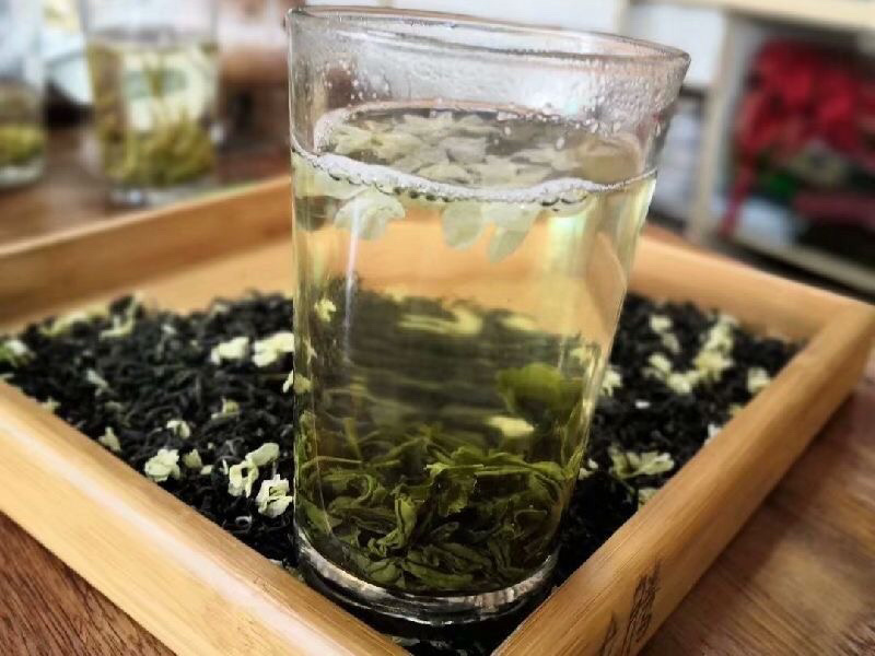 黑美人茉莉花茶广西横州中华茉莉花园浓香型花茶