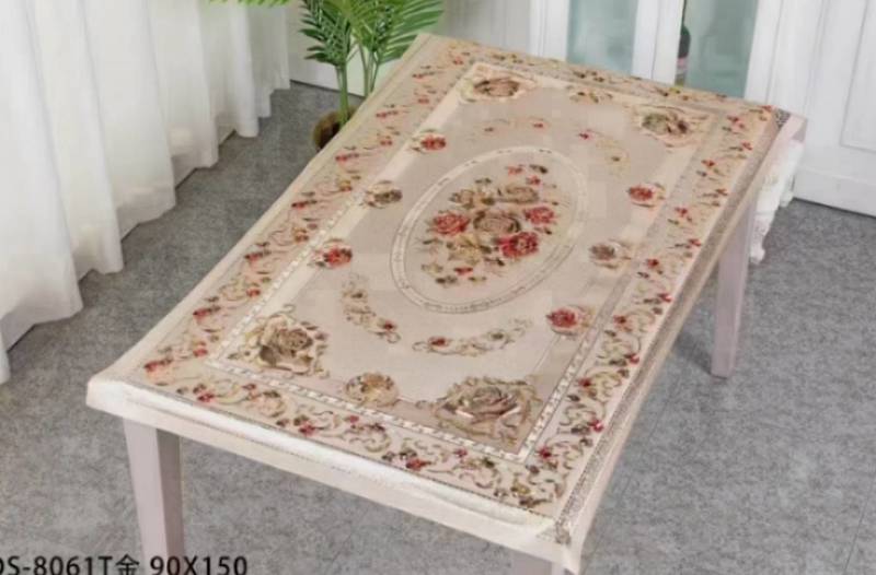 烫金桌布防水防污方的圆的均有地摊热卖产品