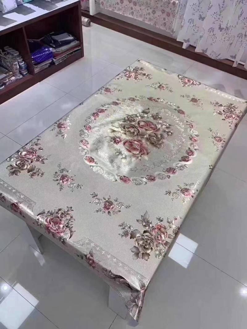 烫金桌布防水防污方的圆的均有地摊热卖产品