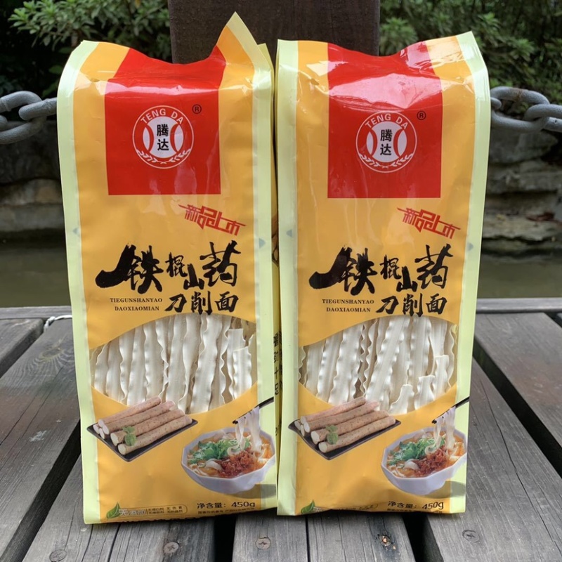 450g河南铁棍山药刀削面