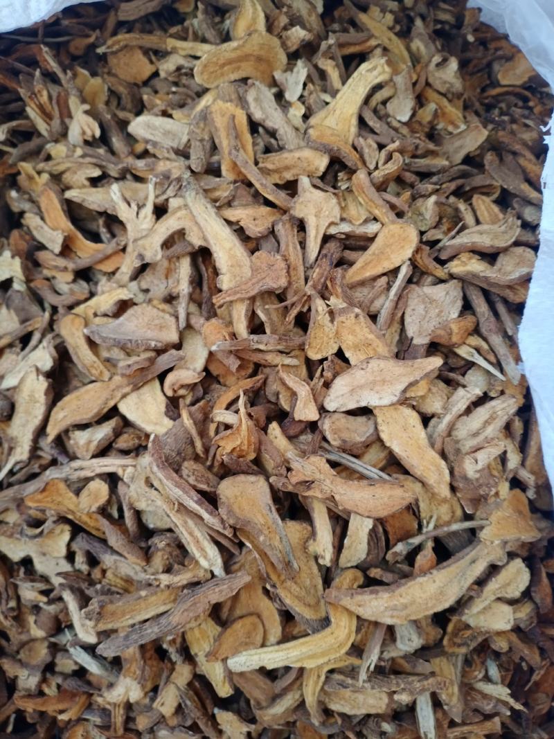 麸炒无硫小白术片一件包邮大货批发量大从优