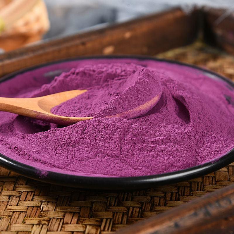 纯紫薯粉紫地瓜粉紫山芋粉果蔬粉熟紫薯粉面点调色杂粮