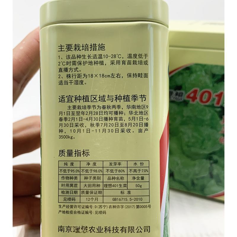 全年耐抽苔生菜种子耐雨抗病生菜种子300克原装