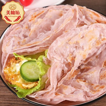 美粮坊果蔬手抓饼批发商用儿童早餐饼煎饼面饼皮蔬菜手抓饼家