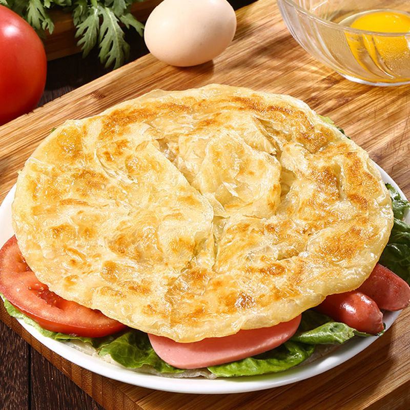 美粮坊果蔬手抓饼批发商用儿童早餐饼煎饼面饼皮蔬菜手抓饼家