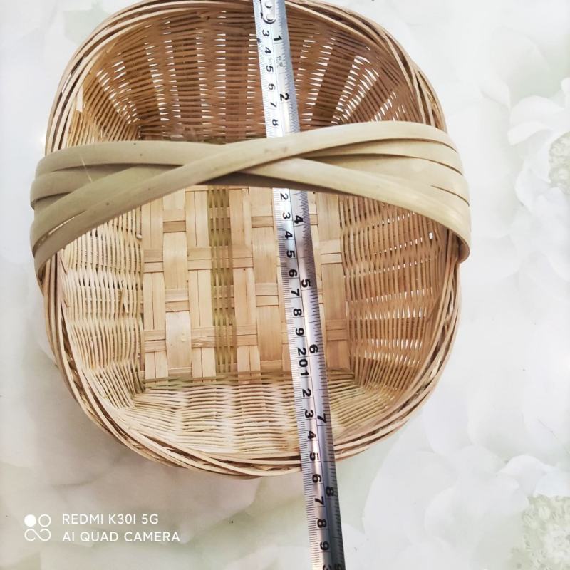贵州竹篮收纳篮工具篮竹子提篮筐竹编手工提篮水果篮子