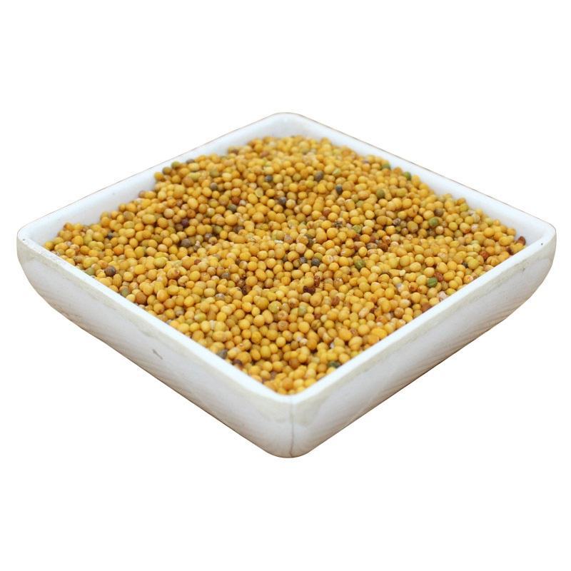 芥末籽五斤包邮免费磨粉凉拌菜芥末子籽黄芥末粒食用芥末凉菜