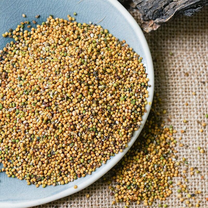 芥末籽五斤包邮免费磨粉凉拌菜芥末子籽黄芥末粒食用芥末凉菜