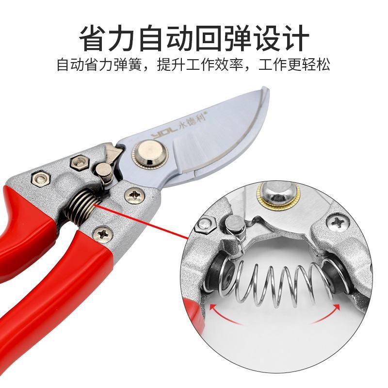 永德利修枝剪刀园艺工具果树花艺修剪树枝园林剪刀省力枝条摘