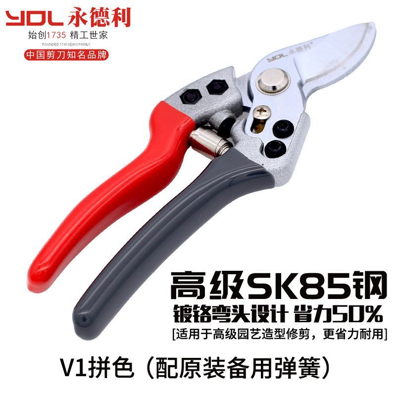 永德利修枝剪刀园艺工具果树花艺修剪树枝园林剪刀省力枝条摘